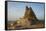 The Roman Aqueduct, Caesarea, Israel, Middle East-Yadid Levy-Framed Stretched Canvas