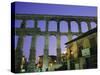 The Roman Aqueduct, Segovia, Castilla Y Leon, Spain, Europe-Ruth Tomlinson-Stretched Canvas