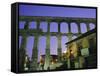 The Roman Aqueduct, Segovia, Castilla Y Leon, Spain, Europe-Ruth Tomlinson-Framed Stretched Canvas