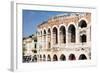 The Roman Arena, Verona, UNESCO World Heritage Site, Veneto, Italy, Europe-Nico-Framed Photographic Print