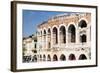 The Roman Arena, Verona, UNESCO World Heritage Site, Veneto, Italy, Europe-Nico-Framed Photographic Print