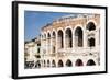 The Roman Arena, Verona, UNESCO World Heritage Site, Veneto, Italy, Europe-Nico-Framed Photographic Print