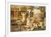 The Roman Bath-Emmanuel Oberhausen-Framed Giclee Print