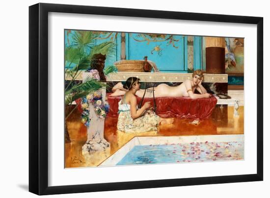 The Roman Baths, 1882-Georg Pauli-Framed Giclee Print