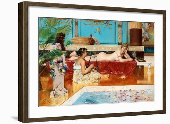 The Roman Baths, 1882-Georg Pauli-Framed Giclee Print