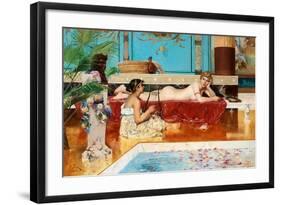 The Roman Baths, 1882-Georg Pauli-Framed Giclee Print