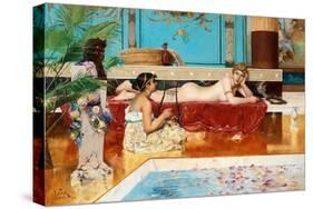 The Roman Baths, 1882-Georg Pauli-Stretched Canvas