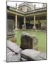 The Roman Baths, Bath, Avon, England, UK-Fraser Hall-Mounted Photographic Print