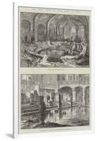 The Roman Baths of Aquae Solis, at Bath-null-Framed Giclee Print