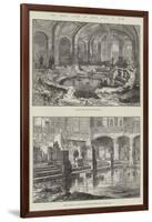 The Roman Baths of Aquae Solis, at Bath-null-Framed Giclee Print