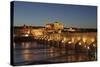 The Roman Bridge of Cordoba Is a Bridge in Cordoba, Andalusia, Southern Spain-David Bank-Stretched Canvas