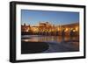 The Roman Bridge of Cordoba Is a Bridge in Cordoba, Andalusia, Southern Spain-David Bank-Framed Photographic Print