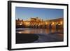 The Roman Bridge of Cordoba Is a Bridge in Cordoba, Andalusia, Southern Spain-David Bank-Framed Photographic Print