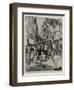 The Roman Catholic Procession in Honour of the Fete Dieu at Dinan-Frederic De Haenen-Framed Premium Giclee Print