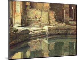 The Roman Circular Bath at Bath-Edward John Poynter-Mounted Giclee Print