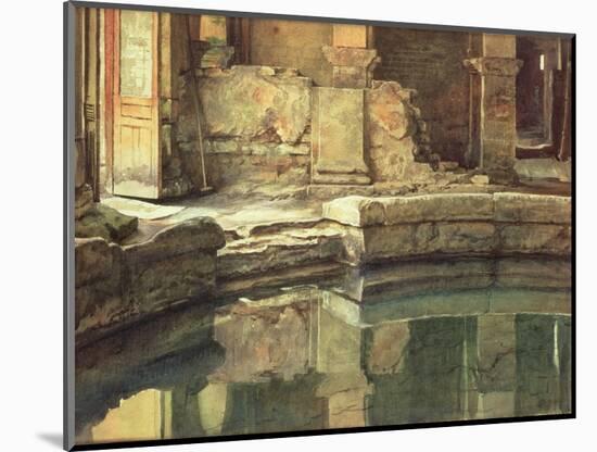 The Roman Circular Bath at Bath-Edward John Poynter-Mounted Giclee Print