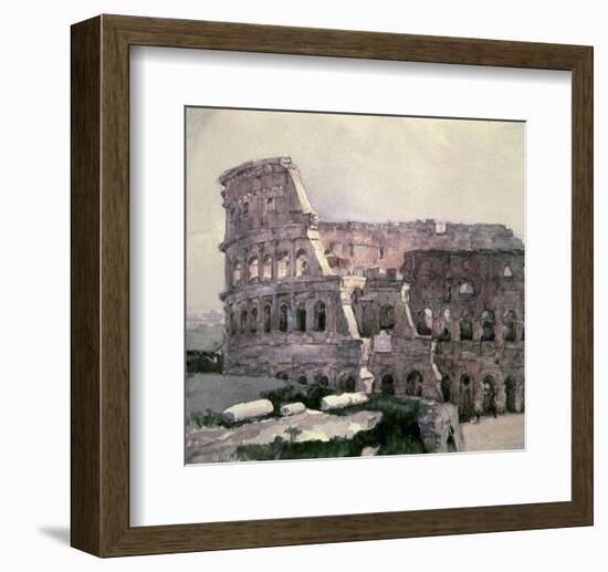 The Roman Colosseum-Vasilii Surikov-Framed Art Print