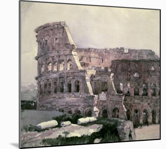 The Roman Colosseum-Vasilii Surikov-Mounted Art Print