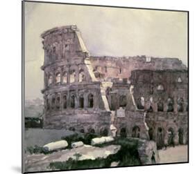 The Roman Colosseum-Vasilii Surikov-Mounted Art Print