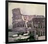 The Roman Colosseum-Vasilii Surikov-Framed Art Print