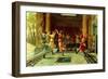 The Roman Dance (Oil on Canvas)-Ettore Forti-Framed Giclee Print