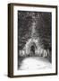 The Roman Door, L'Abbey De Blassimon, 2010-Vincent Alexander Booth-Framed Premium Giclee Print