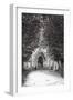 The Roman Door, L'Abbey De Blassimon, 2010-Vincent Alexander Booth-Framed Premium Giclee Print