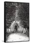 The Roman Door, L'Abbey De Blassimon, 2010-Vincent Alexander Booth-Framed Stretched Canvas