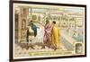 The Roman Emperor Caracalla Inspecting Public Baths He Had Built-null-Framed Giclee Print