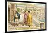 The Roman Emperor Caracalla Inspecting Public Baths He Had Built-null-Framed Giclee Print