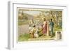 The Roman Emperor Hadrian Administering Justice While Out Walking-null-Framed Giclee Print