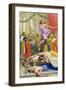 The Roman Festival of Saturnalia-Severino Baraldi-Framed Giclee Print