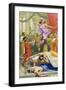 The Roman Festival of Saturnalia-Severino Baraldi-Framed Giclee Print