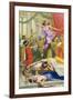 The Roman Festival of Saturnalia-Severino Baraldi-Framed Giclee Print