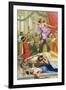 The Roman Festival of Saturnalia-Severino Baraldi-Framed Giclee Print