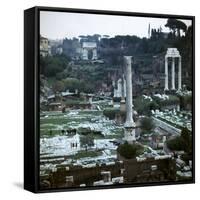 The Roman Forum, 2nd-5th Century-CM Dixon-Framed Stretched Canvas