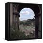 The Roman Forum and Arch of Septimus Severus, 3rd Century-CM Dixon-Framed Stretched Canvas