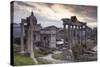 The Roman Forum (Foro Romano), Rome, Lazio, Italy, Europe-Julian Elliott-Stretched Canvas