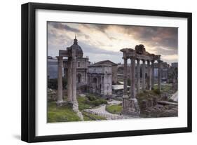 The Roman Forum (Foro Romano), Rome, Lazio, Italy, Europe-Julian Elliott-Framed Photographic Print