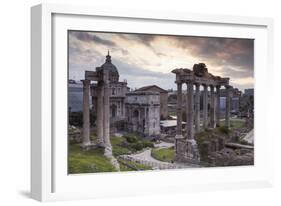 The Roman Forum (Foro Romano), Rome, Lazio, Italy, Europe-Julian Elliott-Framed Photographic Print