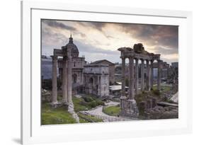 The Roman Forum (Foro Romano), Rome, Lazio, Italy, Europe-Julian Elliott-Framed Photographic Print