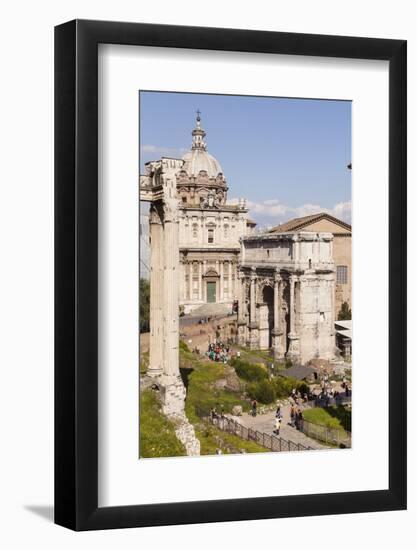 The Roman Forum (Foro Romano), Rome, Lazio, Italy, Europe-Julian Elliott-Framed Photographic Print