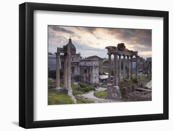 The Roman Forum (Foro Romano), Rome, Lazio, Italy, Europe-Julian Elliott-Framed Photographic Print