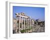 The Roman Forum in Rome, Lazio, Italy-Roy Rainford-Framed Photographic Print