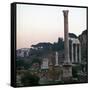 The Roman Forum in the Evening, 2nd Century-CM Dixon-Framed Stretched Canvas