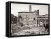 The Roman Forum - Late 19th Century Photograph-null-Framed Stretched Canvas