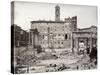 The Roman Forum - Late 19th Century Photograph-null-Stretched Canvas