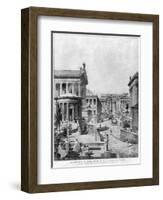 The Roman Forum of Antiquity, 1914-Theodor Josef Hubert Hoffbauer-Framed Giclee Print