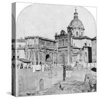 The Roman Forum, Rome, Italy, Early 20th Century-null-Stretched Canvas