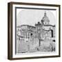 The Roman Forum, Rome, Italy, Early 20th Century-null-Framed Photographic Print